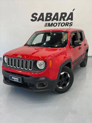 JEEP RENEGADE 1.8 16V FLEX SPORT 4P AUTOMÁTICO JEEP RENEGADE 1.8 16V FLEX SPORT 4P AUTOMÁTICO